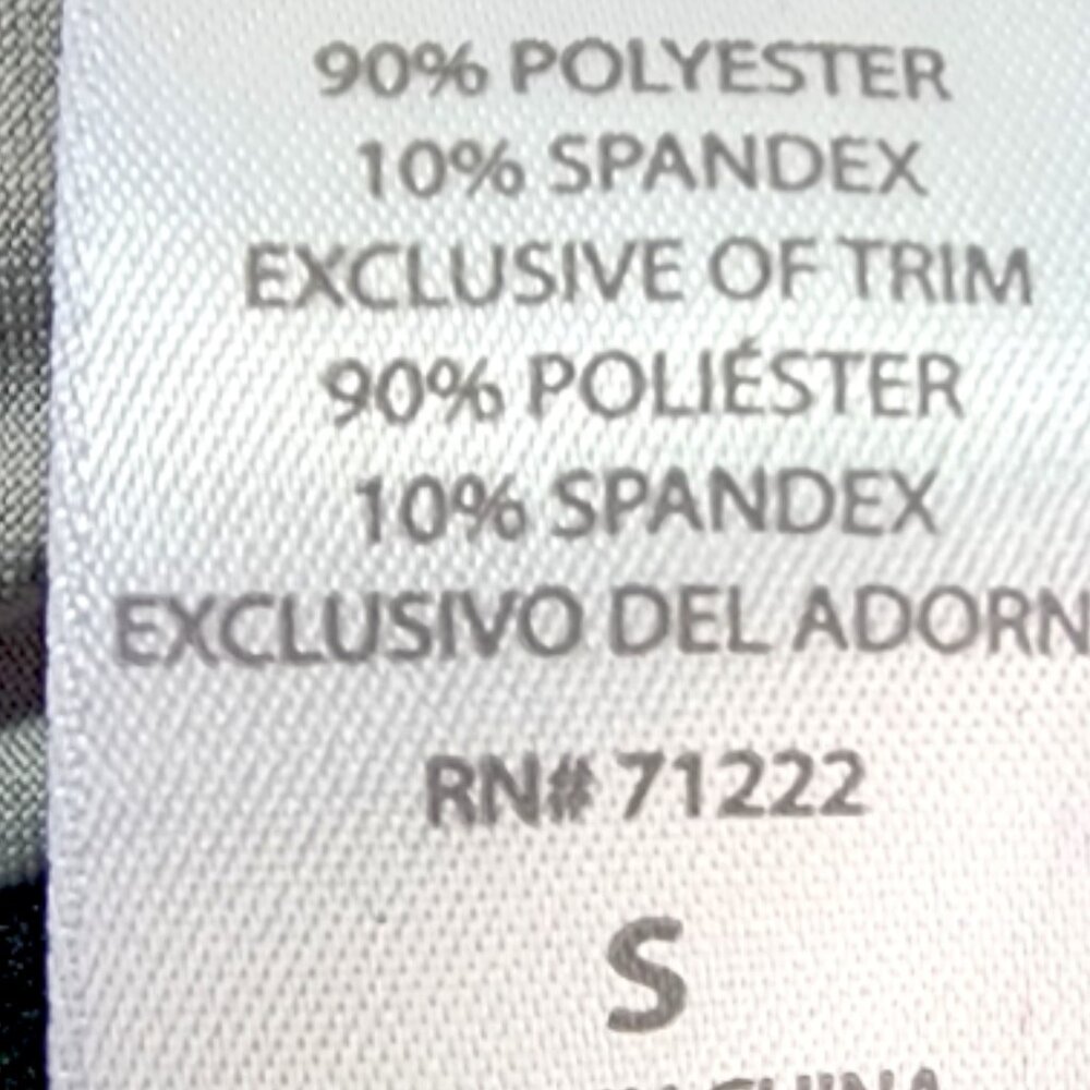 Jessica Simpson intimates  Babydoll Lingerie- SMALL- Black & White- Women's - Picture 14 of 14